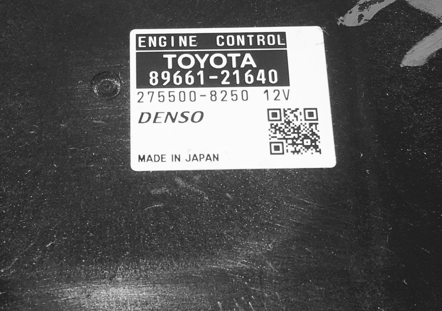 2014 Scion TC ECU 89661-21640