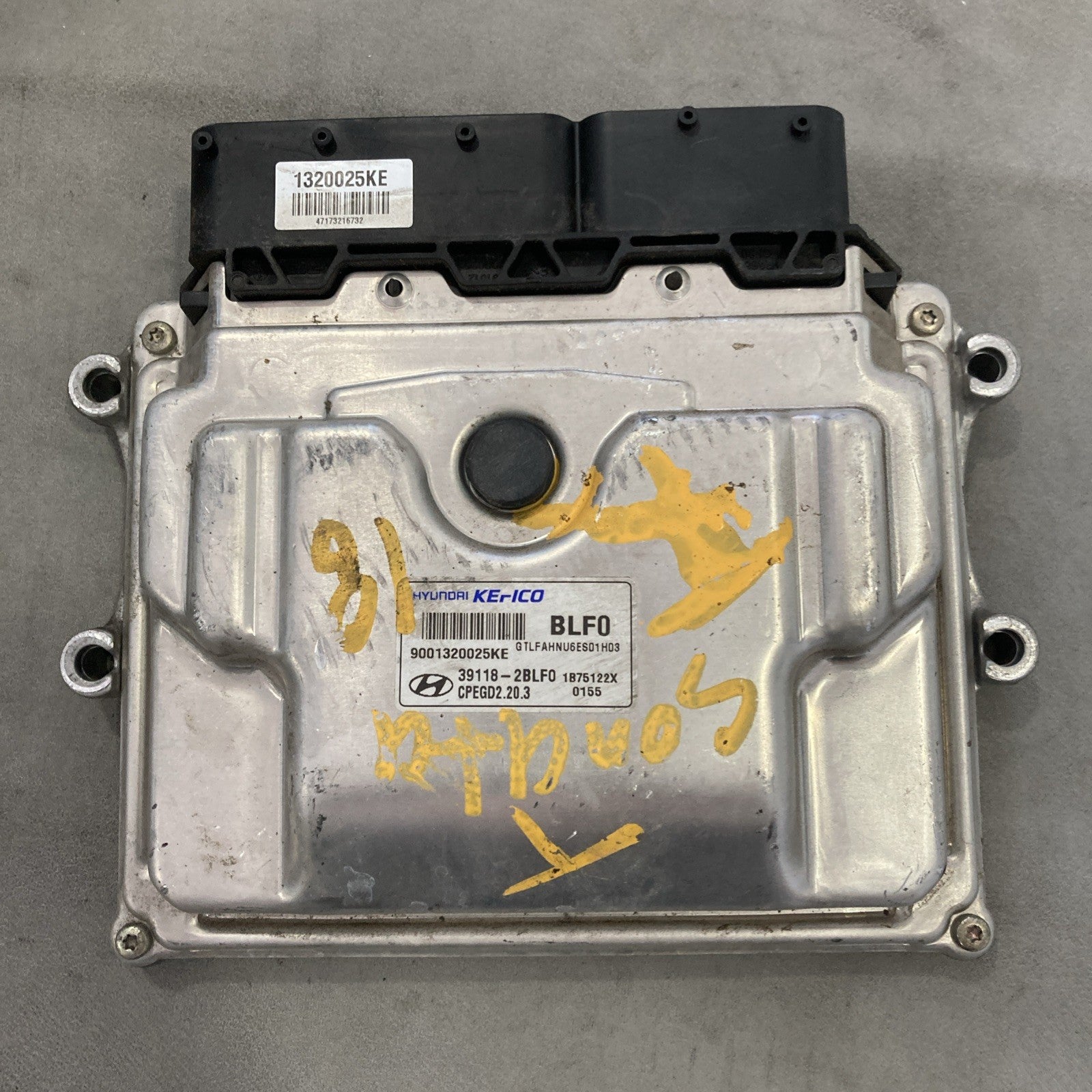 2018 Hyundai Sonata 1.6L ECU/ECM 39118-2BLF0