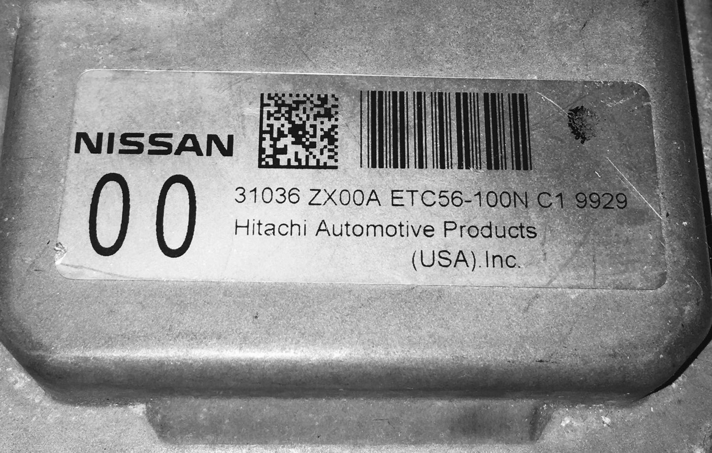 2010 Nissan Altima TCU 31036 ZX00A ETC56-100N C1