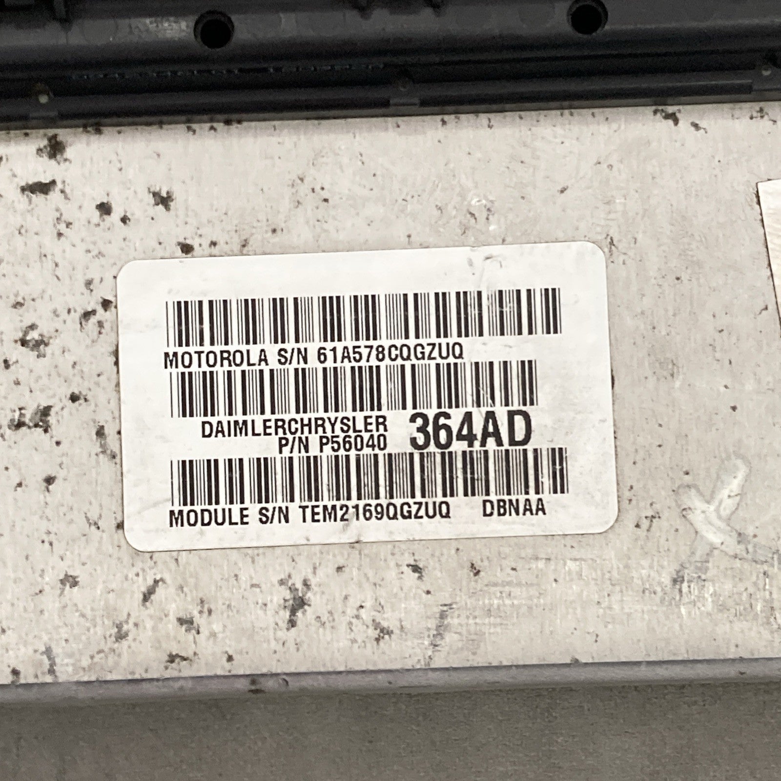 2000 Dodge Durango 4.7L ECU/ECM P56040364AD (B)