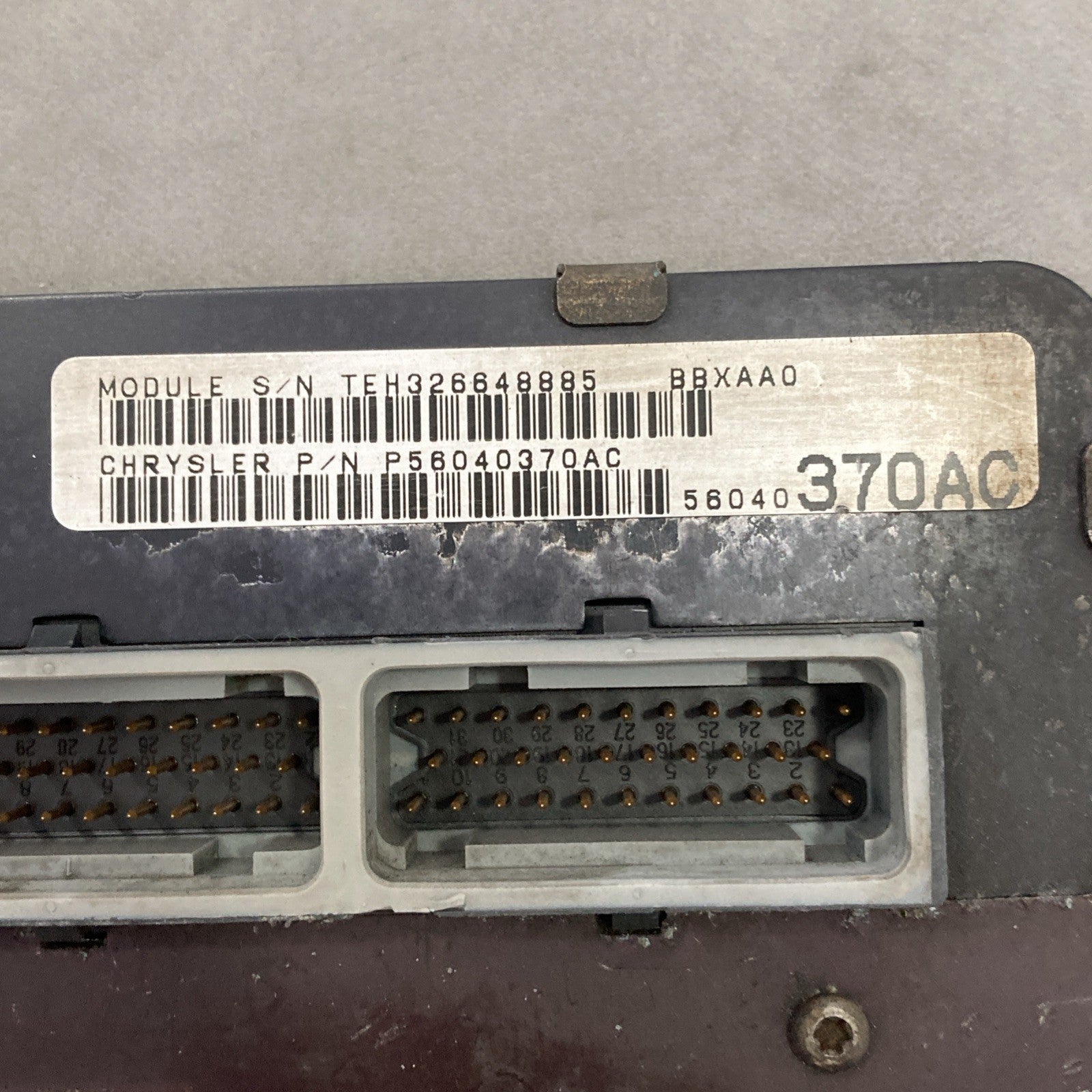 1997 Dodge Ram Van 3.9L ECU/ECM P56040370AC