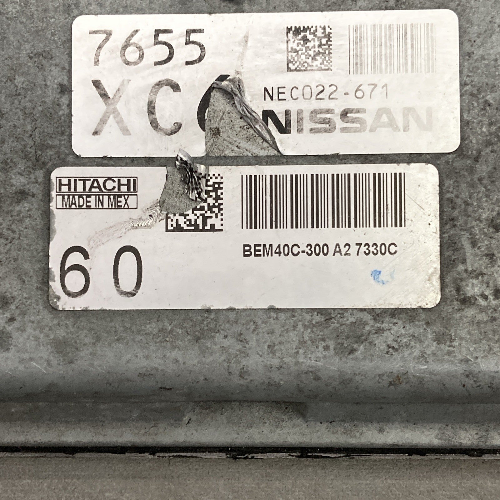 2016-2017 Nissan Sentra ECU/ECM BED40C-300 A2 / NEC022-671