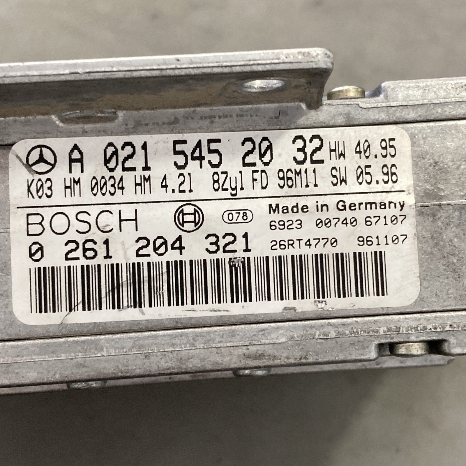 1994-1999 Mercedes-Benz S420 W140 ABS Module A 021 545 20 32