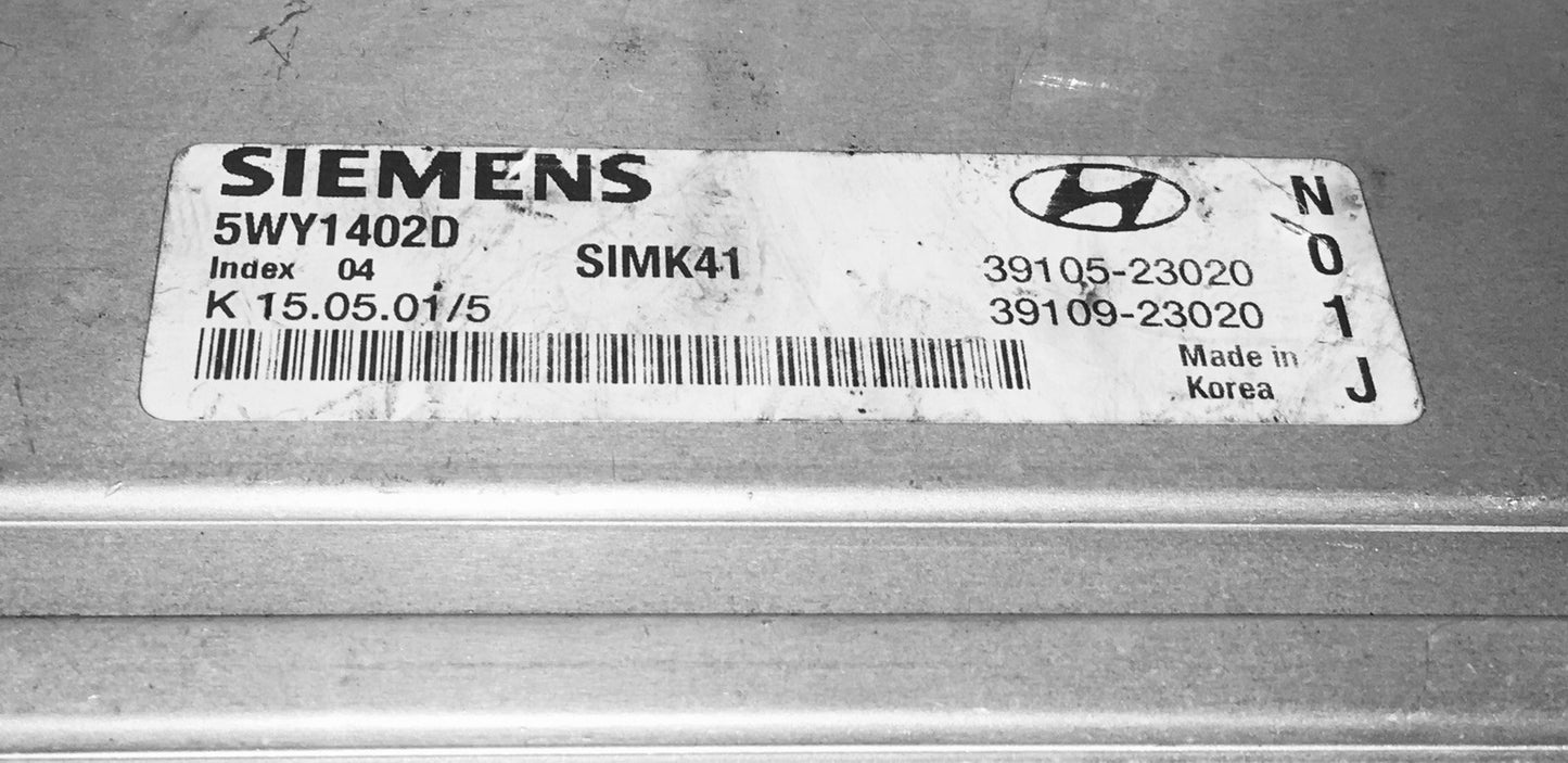 2001 Hyundai Elantra ECU 39105-23020