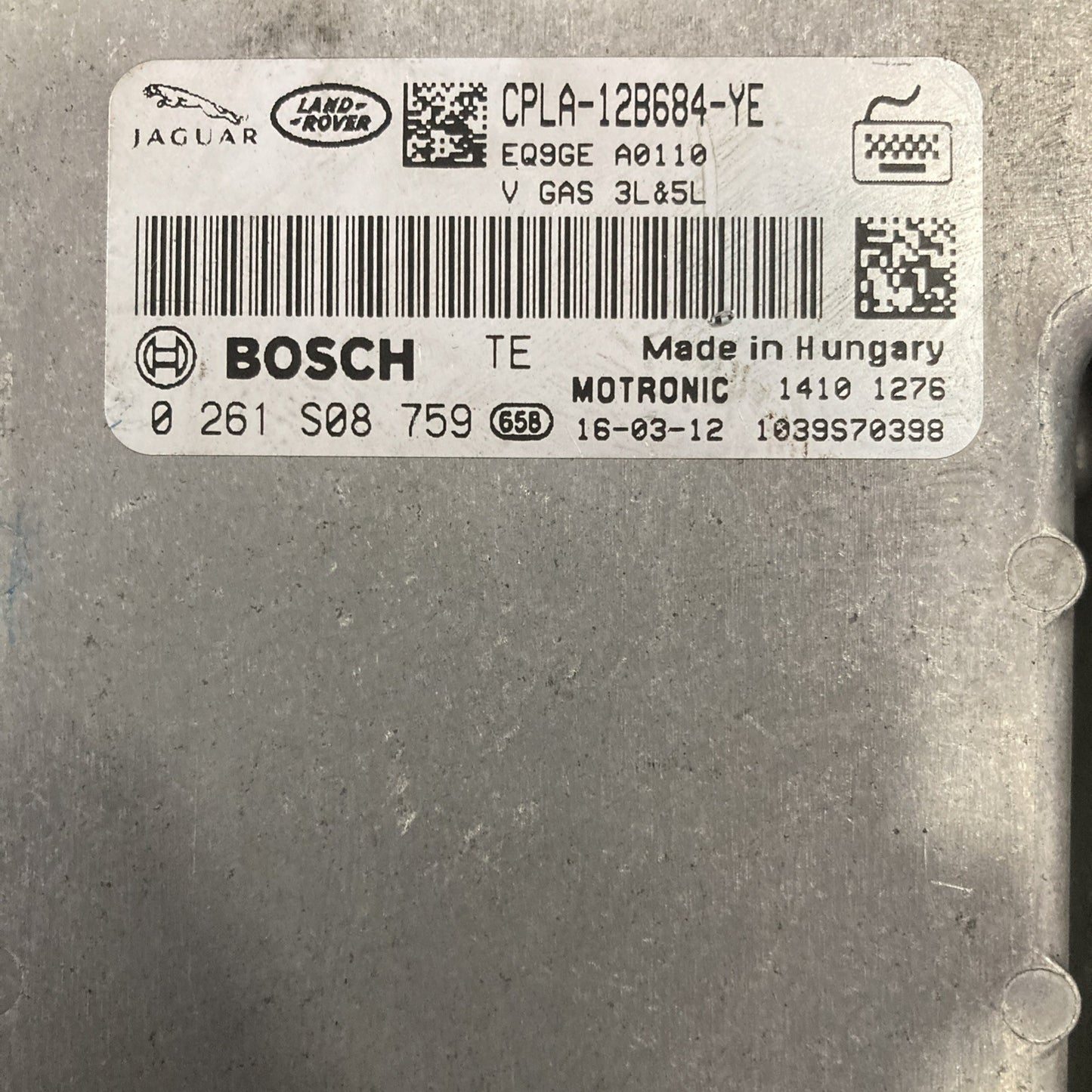 2011-2019 Jaguar XJ ECU/ECM CPLA-12B684-YE OEM