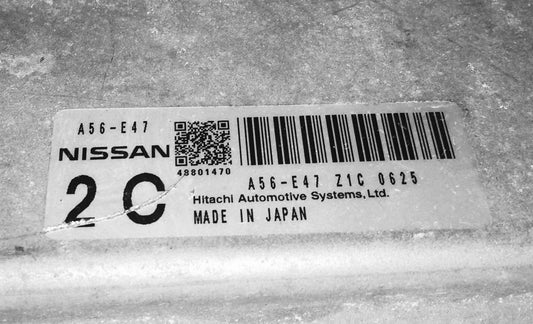 2010 Nissan Maxima ECU A56-E47 Z1C 