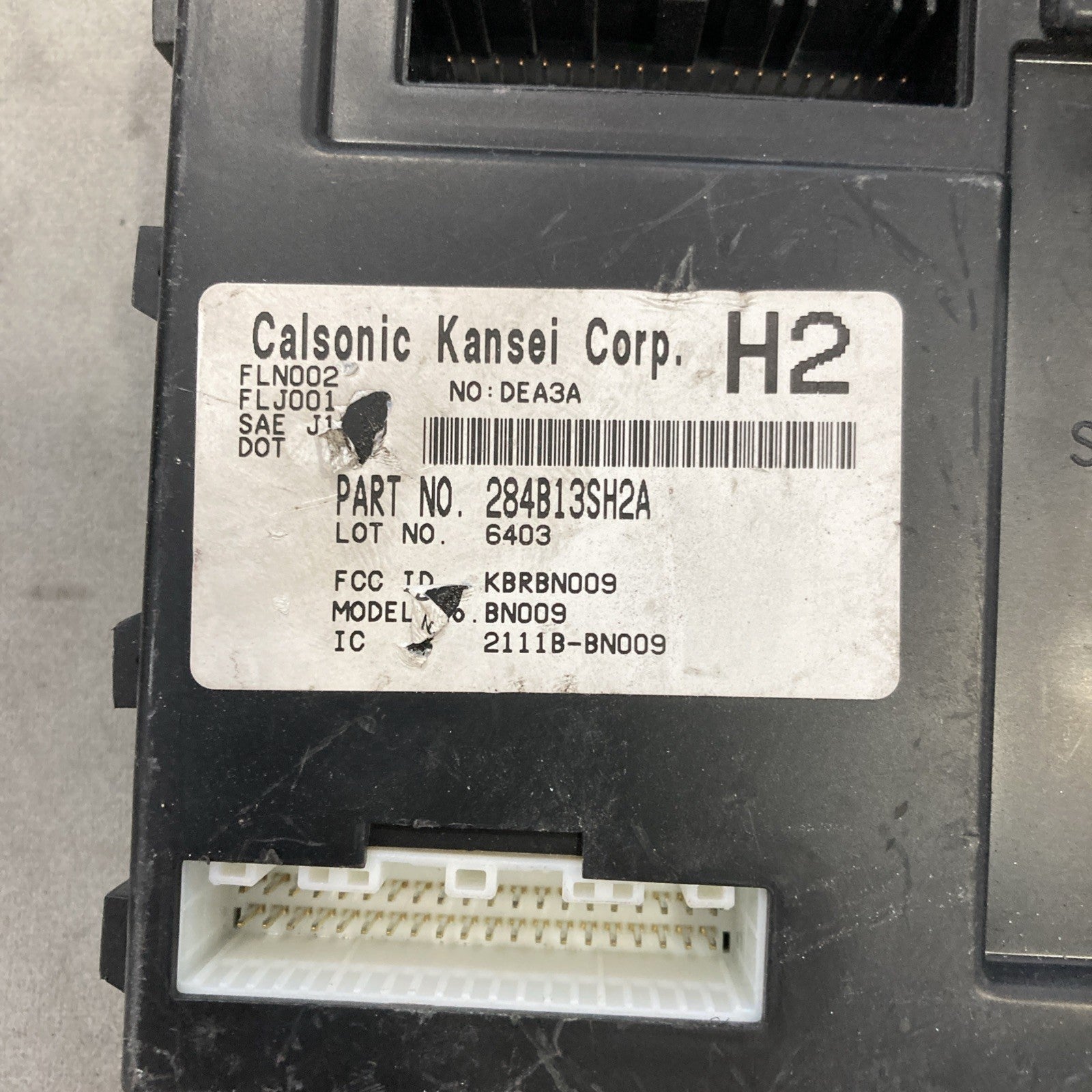 2016-2019 Nissan Sentra Body Control Module 284B13SH2A