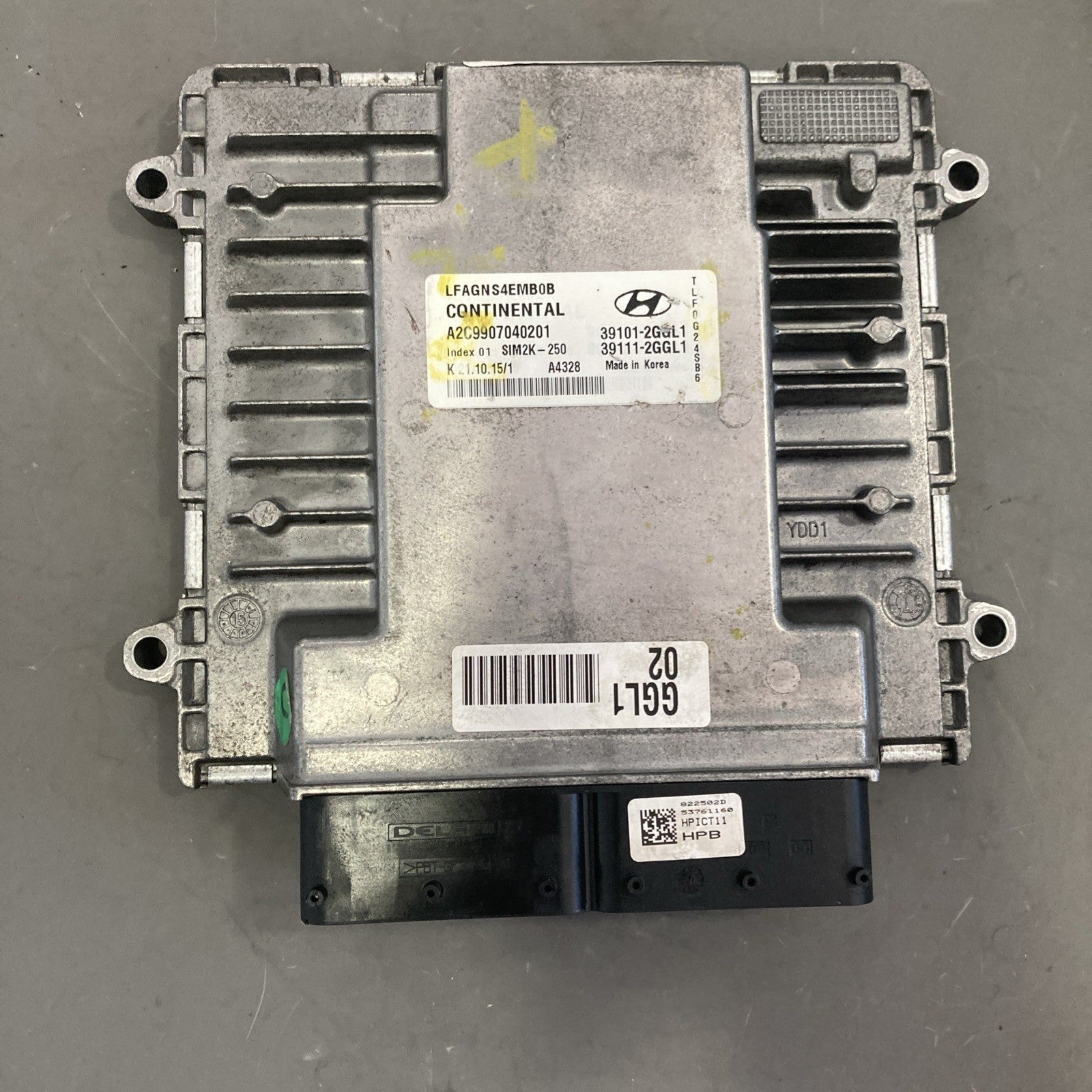 2015-2017 Hyundai Sonata 2.4L ECU/ECM 39101-2GGL1