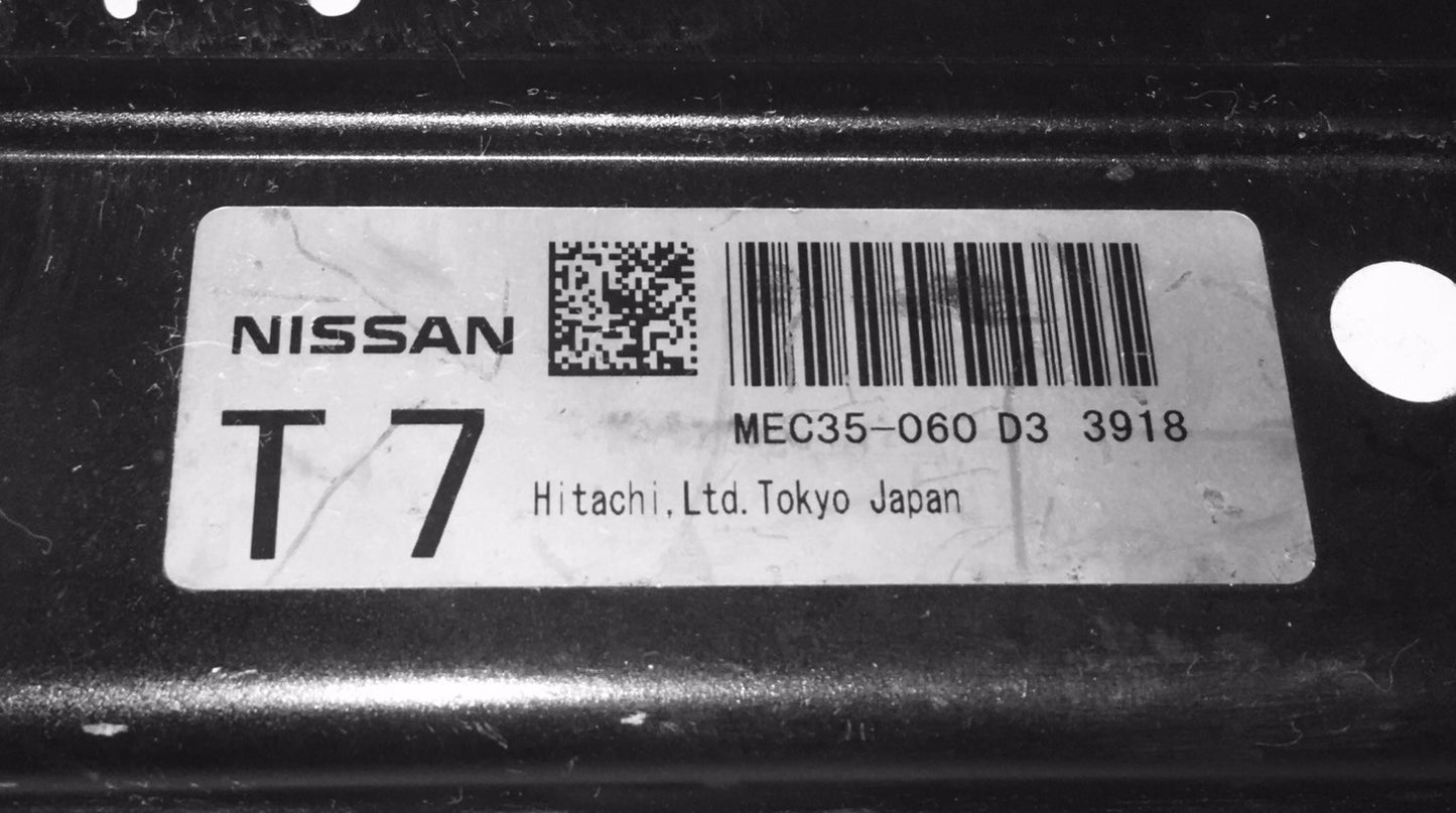 2005 Nissan Altima ECU MEC35-060 D3