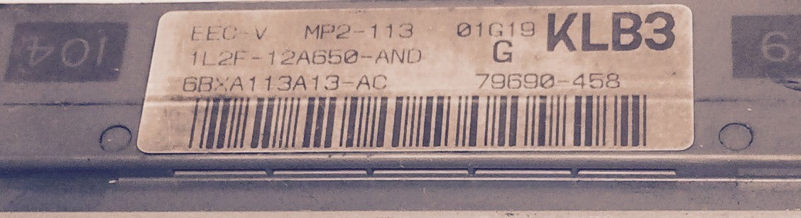 2001 2002 Explorer ECU 1L2F-12A650-AND