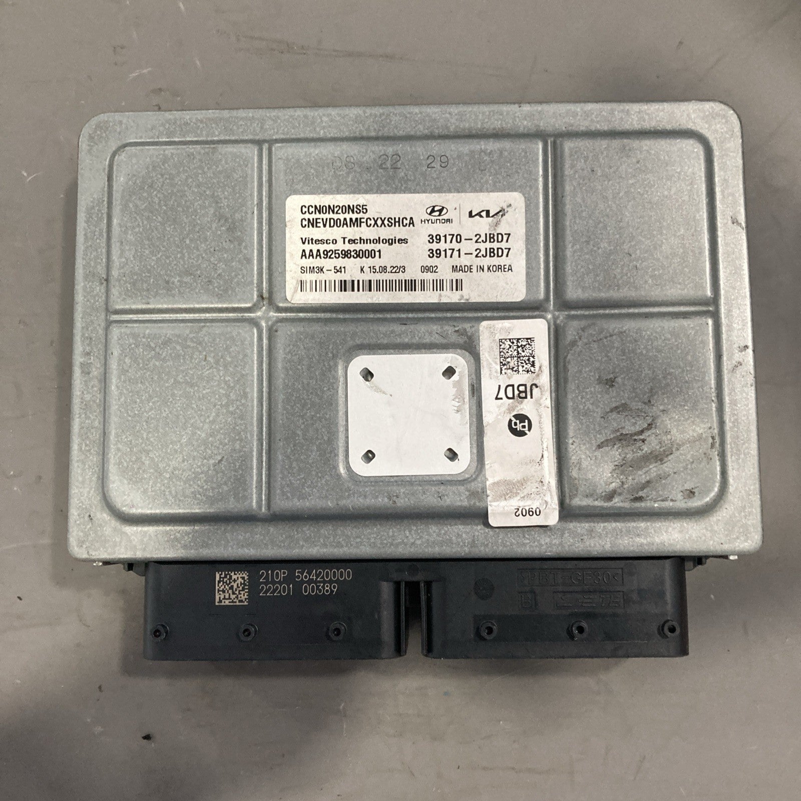2023 Hyundai Elantra ECU/ECM 39170-2JBD7