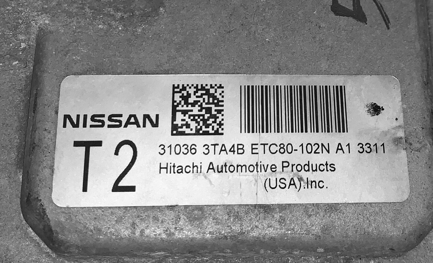 2013 Nissan Altima TCU 31036 3TA4B