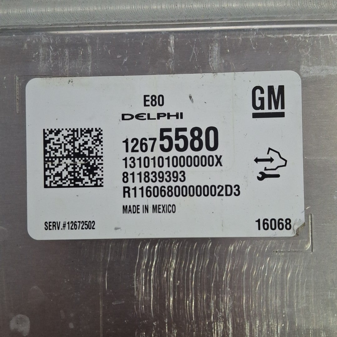 2016 Chevrolet Malibu 1.5L ECU/ECM 12675580 *VIN PROGRAMMED*