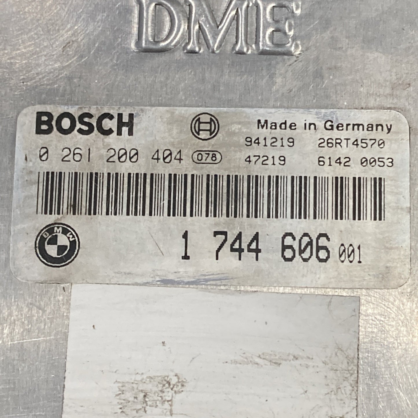 1991-1994 BMW 325i ECU/ECM 1 744 606 001