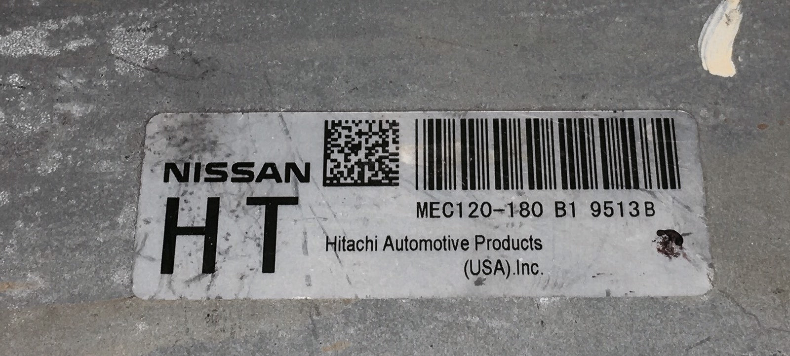 2009 Nissan Altima 2.5L ECU MEC120-180 B1