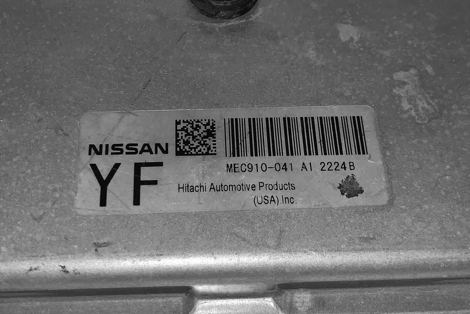 2012 Nissan Versa ECU MEC910-041 A1