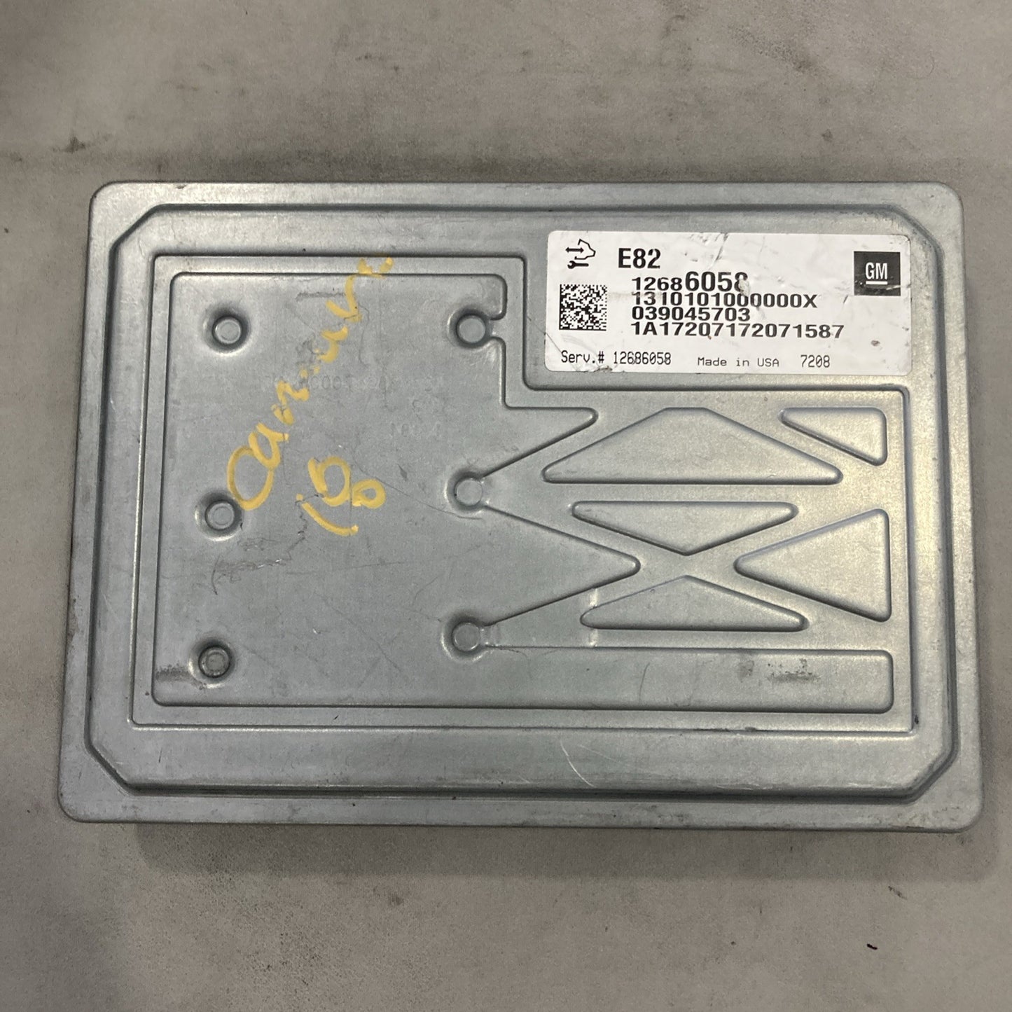 2016-2018 Chevrolet Camaro 3.6L Engine Control Module 12686058