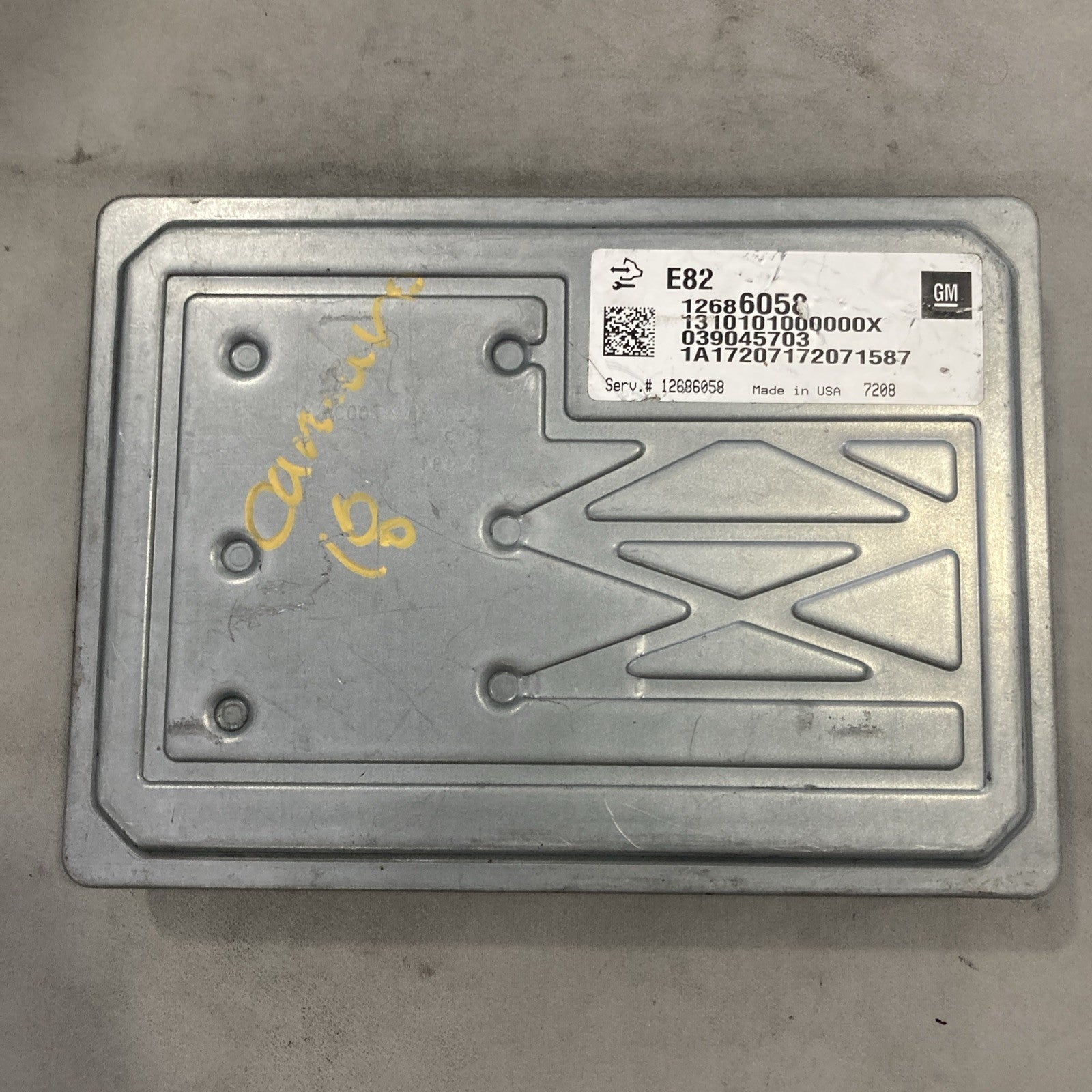 2016-2018 Chevrolet Camaro 3.6L Engine Control Module 12686058