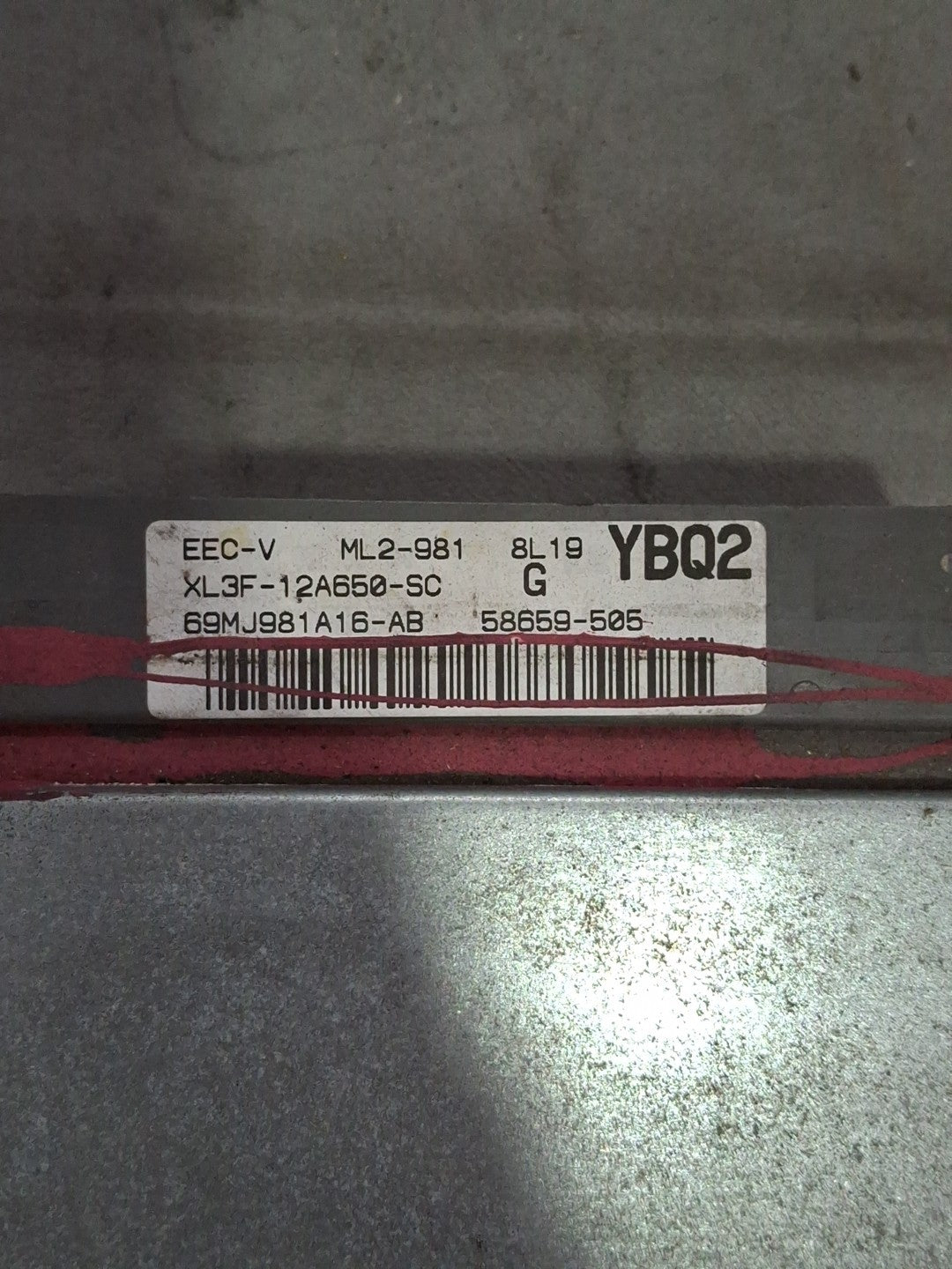 1999 Ford F-150 ECM/ECU XL3F-12A650-SC