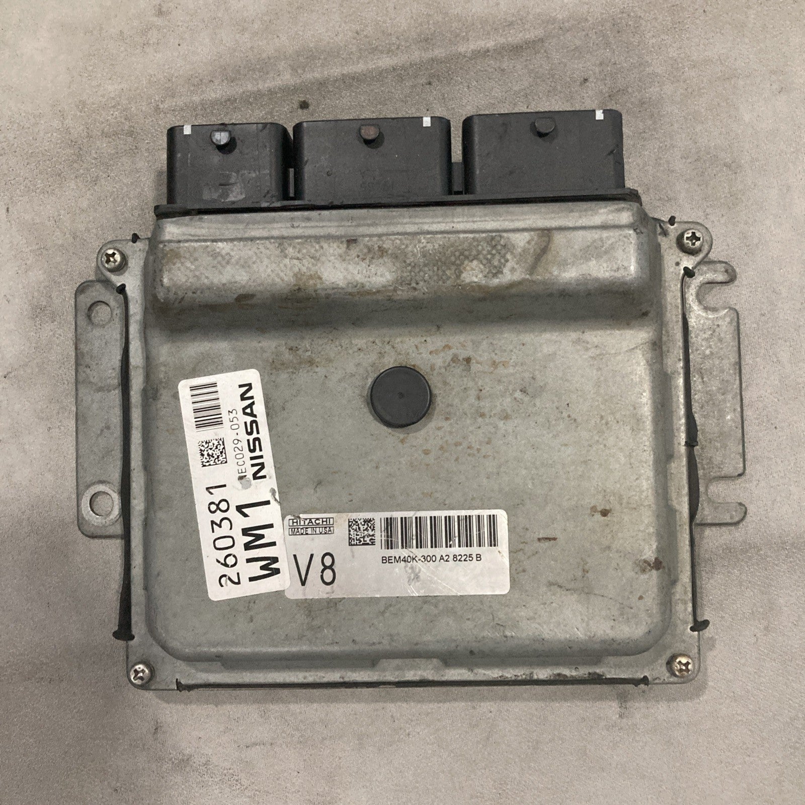 2018 Nissan Altima 2.5L ECU/ECM BEM40K-300 A2