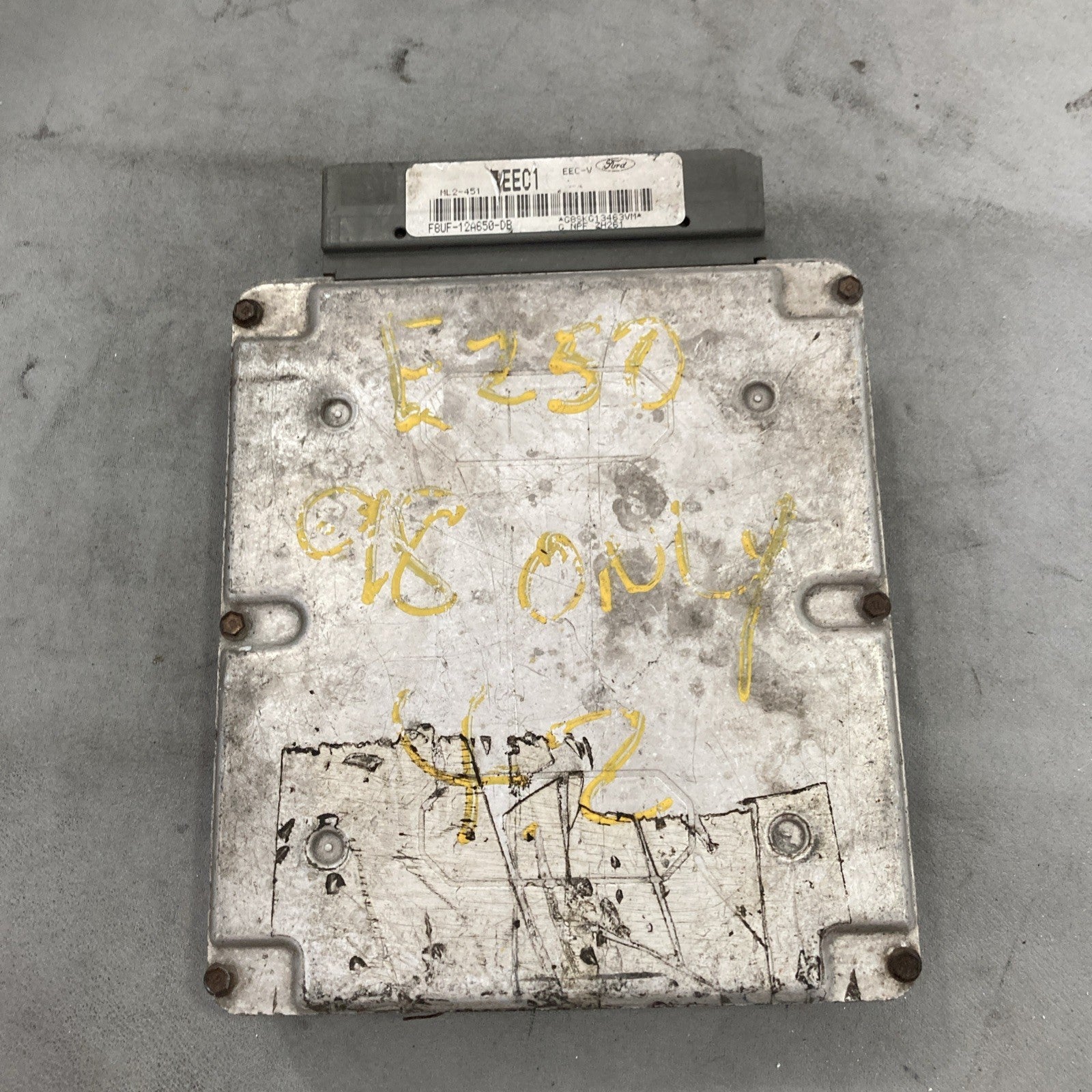 1998 Ford E250 4.2L ECU/ECM F8UF-12A650-DB