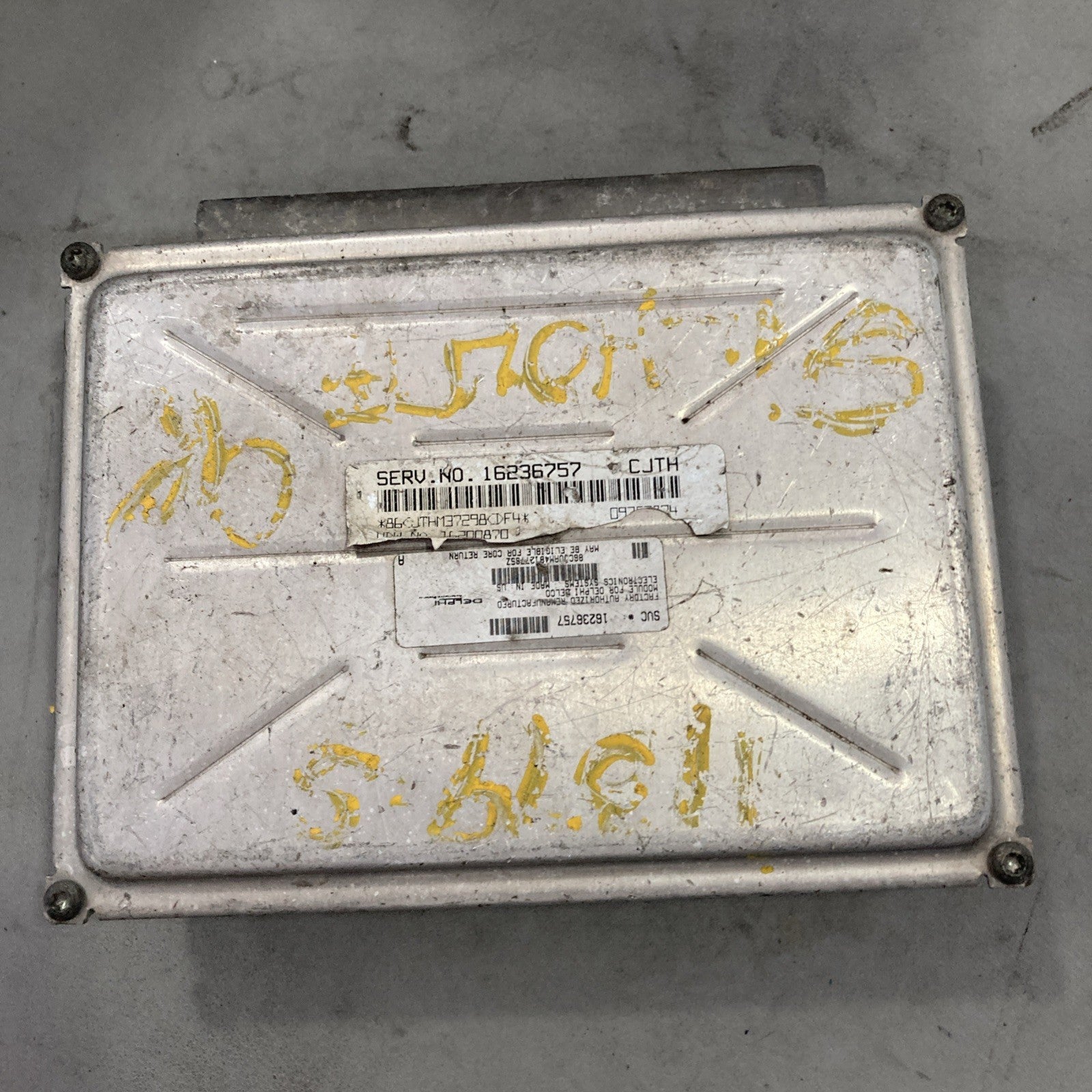 1998 Buick Skylark 3.1L Engine Control Module 16236757