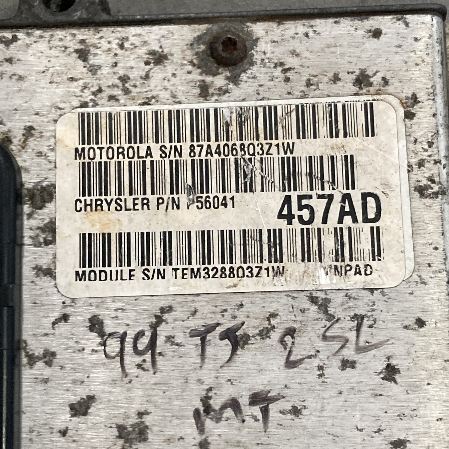 1999 Jeep Wrangler 2.5L ECU/ECM P56041457AD