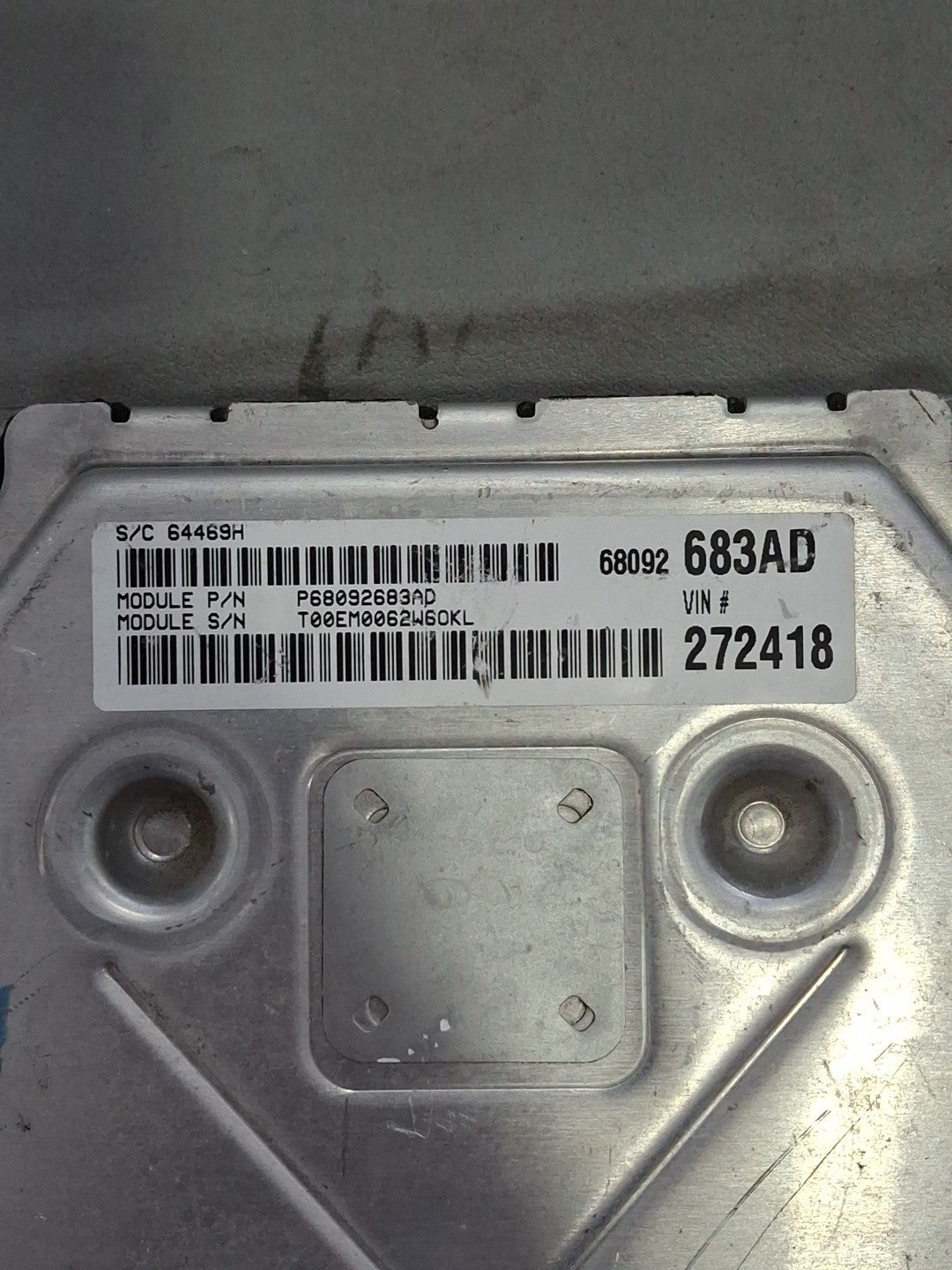DODGE JOURNEY ECU/ECM P68092683AD
