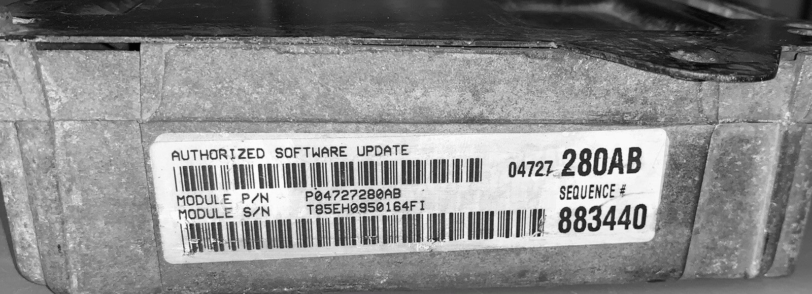 2000 Dodge Caravan ECU P04727280AB
