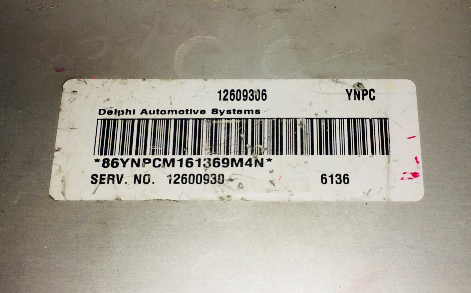 2006 Buick Lacrosse ECU 12609306