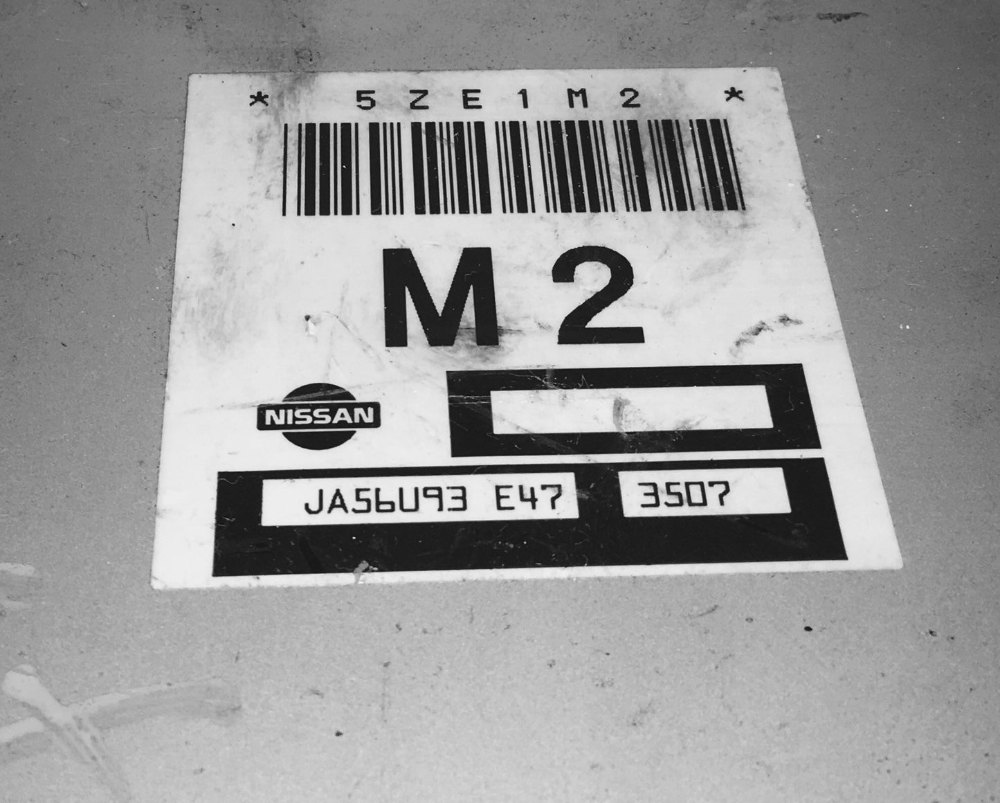 2003 Nissan Altima MT ECU JA56U93 E47