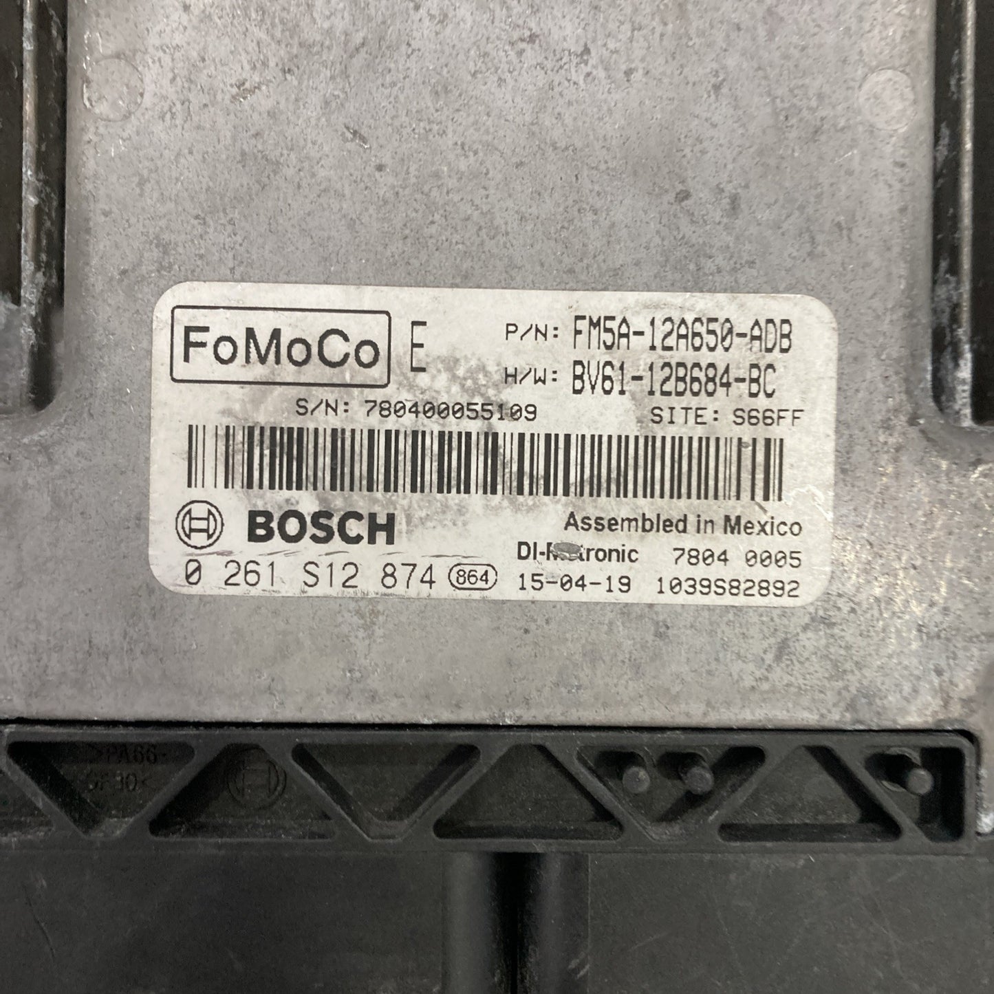 2013-2018 Ford Focus ECU/ECM FM5A-12A650-ADB