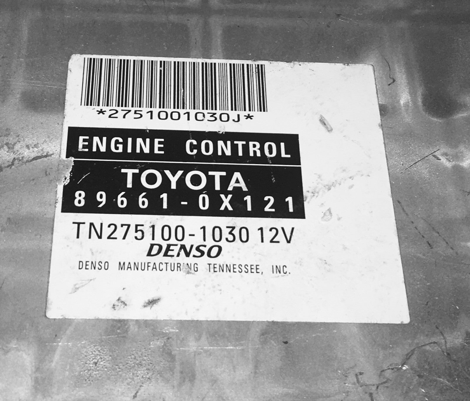 2004 Toyota Solara ECU 89661-0X121