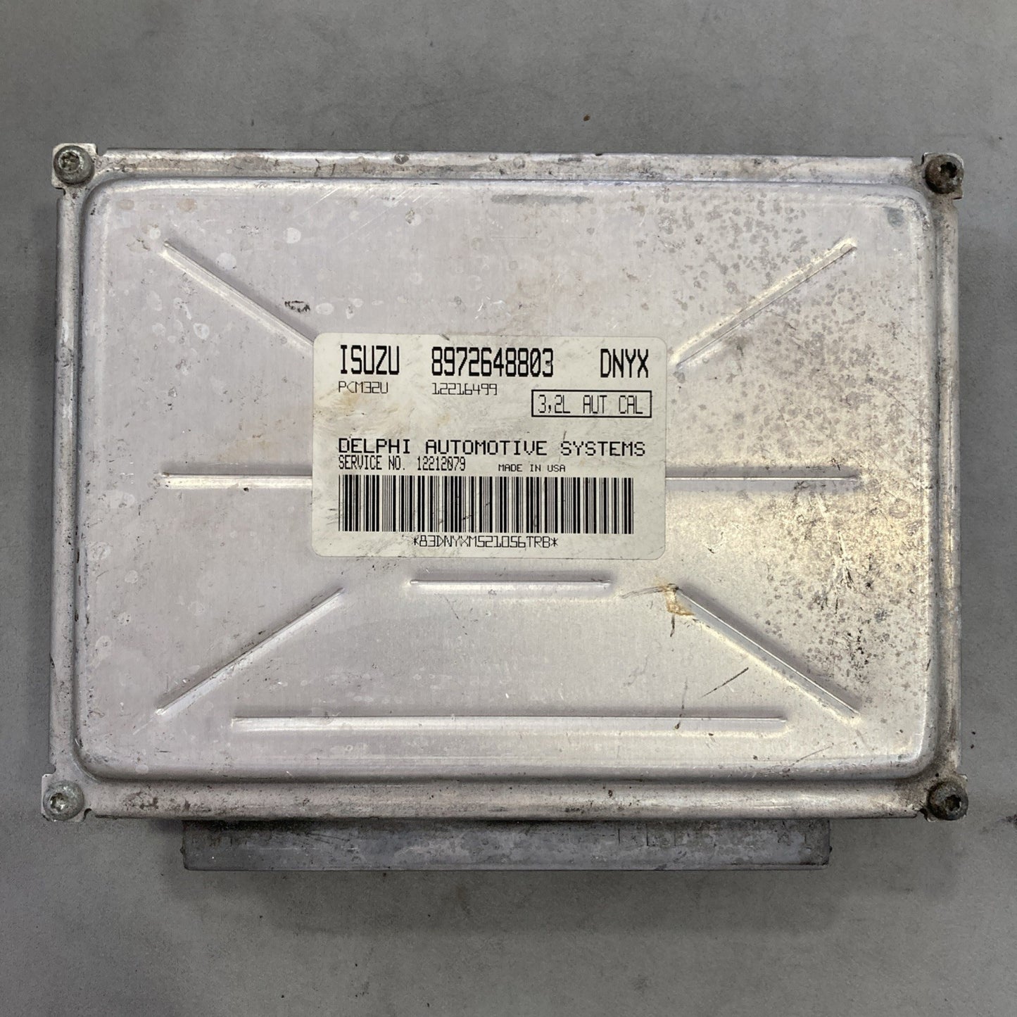 2002 Isuzu Rodeo ECU/ECM 8972648803