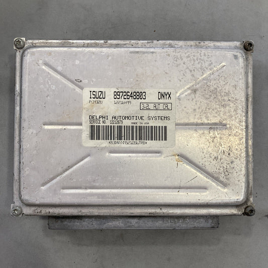 2002 Isuzu Rodeo ECU/ECM 8972648803