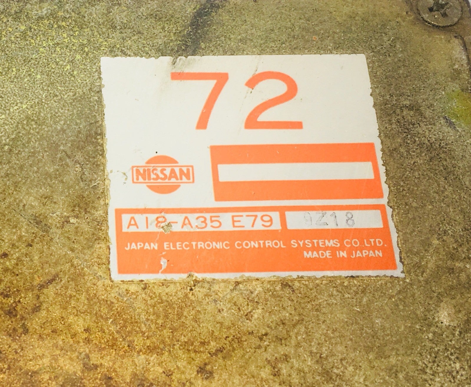 1990 Nissan Maxima ECU A18-A35 E79 