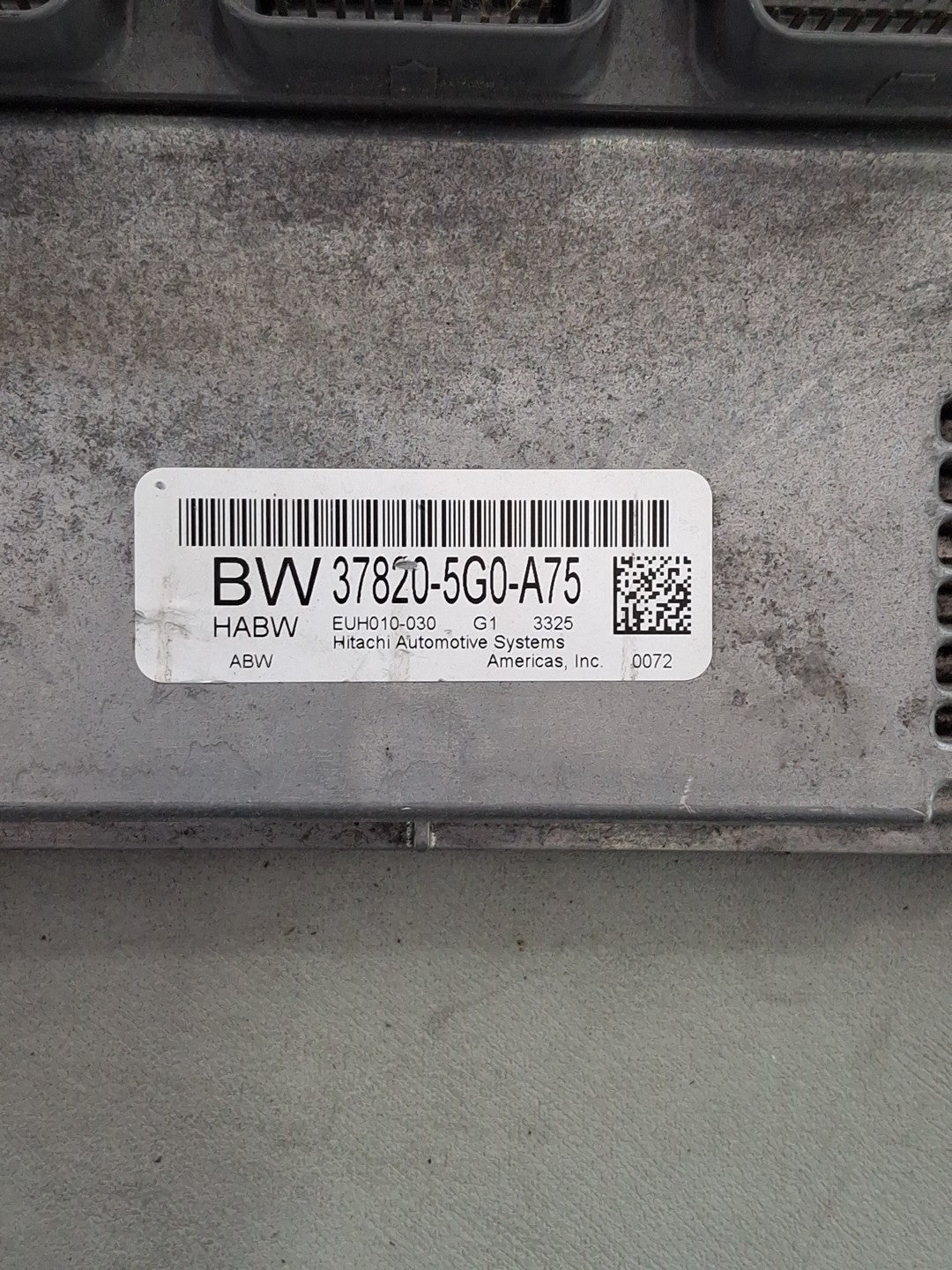 2013 Honda Accord ECU/ECM 37820-5G0-A75