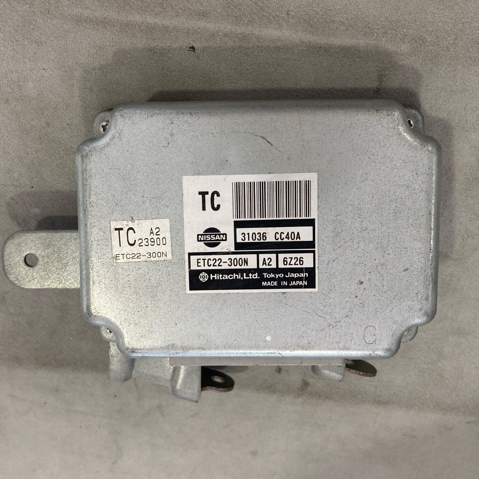 2007 Nissan Murano Transmission Control Module 31036 CC40A