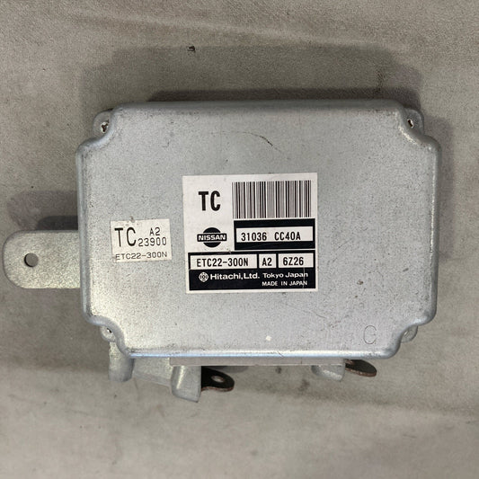 2007 Nissan Murano Transmission Control Module 31036 CC40A