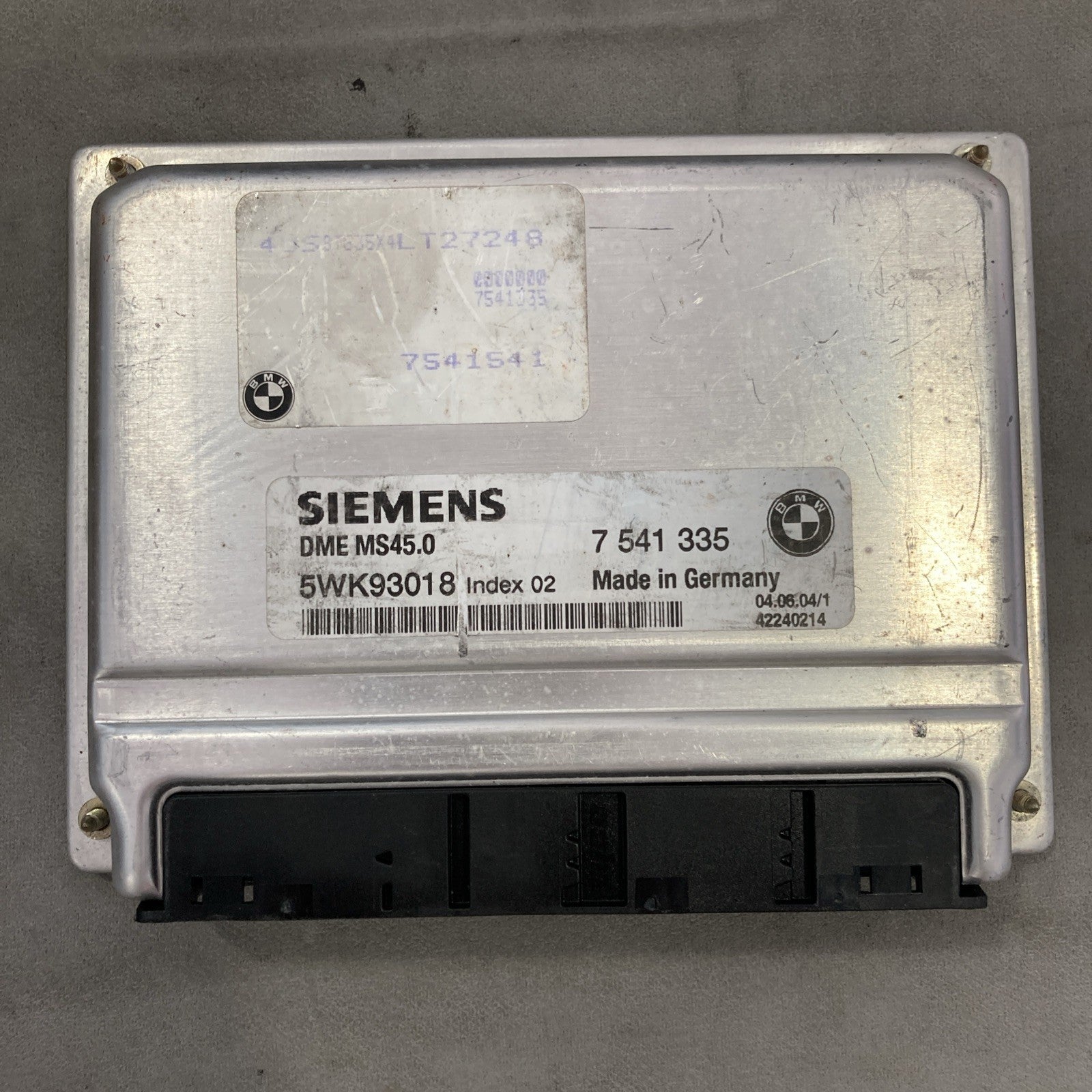 2003-2005 BMW Z4 ECU/ECM DME 7 541 335