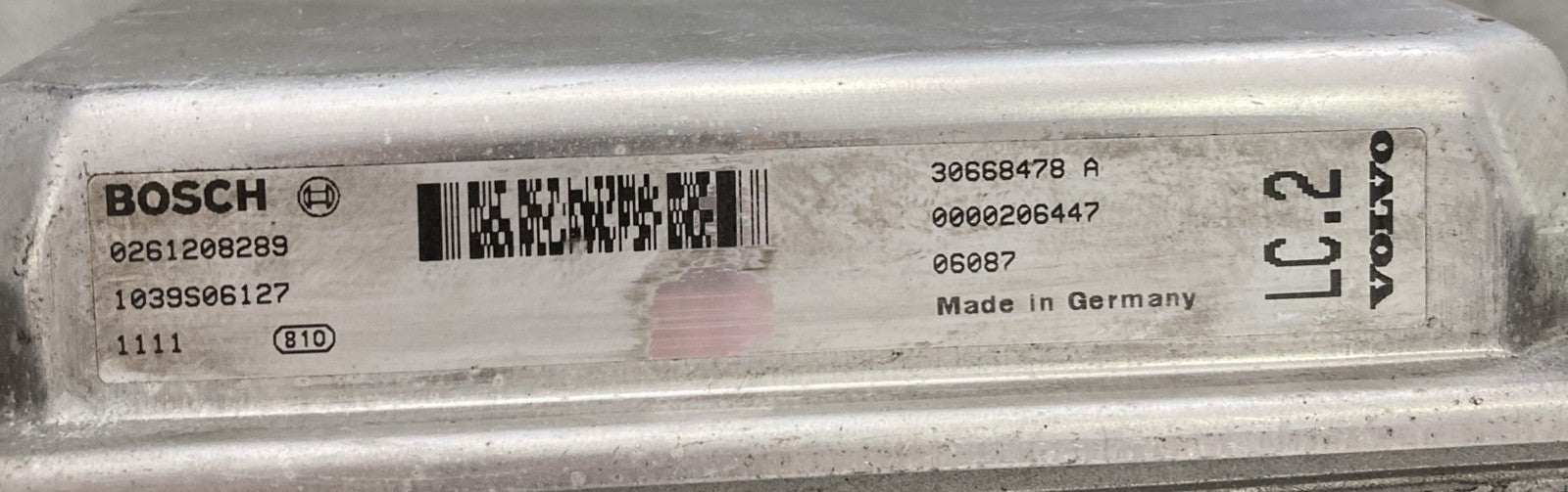 2005-2007 Volvo S60 XC90 V70 ECU/ECM 0261208289