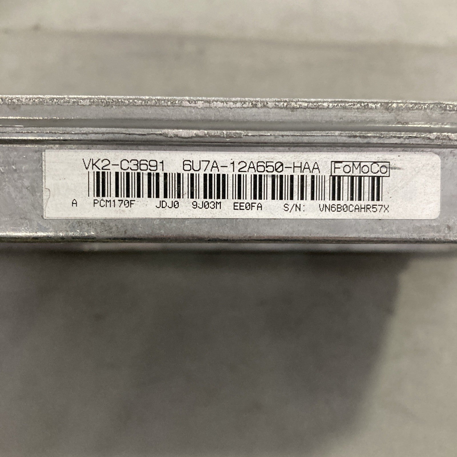 6U7A-12A650-HAA | 2006 Ford E-Series 6.8L ECU/ECM