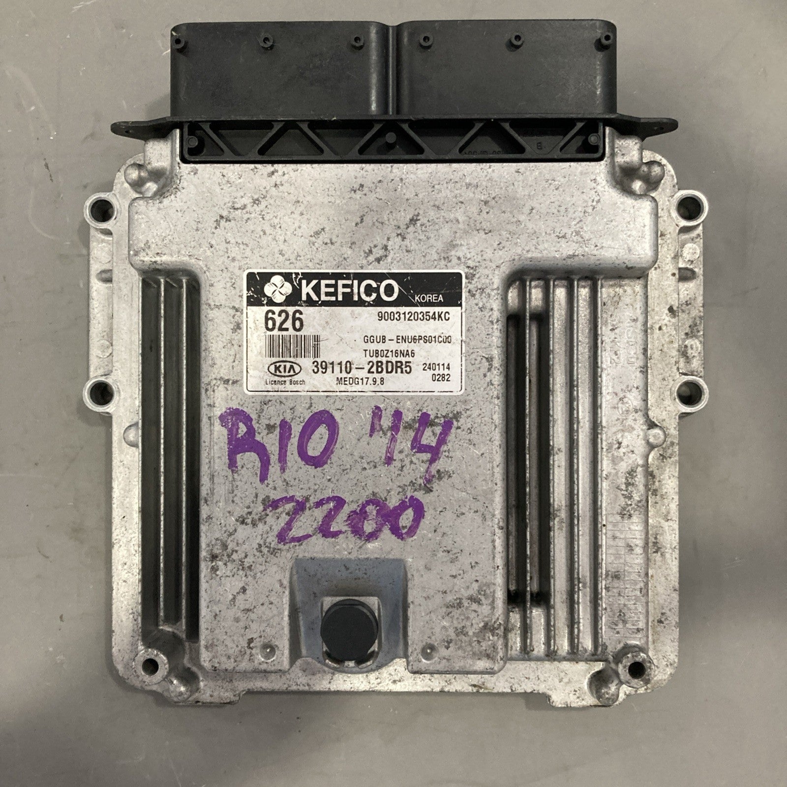 2014-2015 Kia Rio ECU/ECM 39110-2BDR5