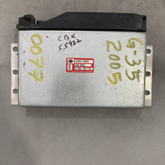 2005 Infiniti G35 Anti-Lock Braking System Module 47850 AC820
