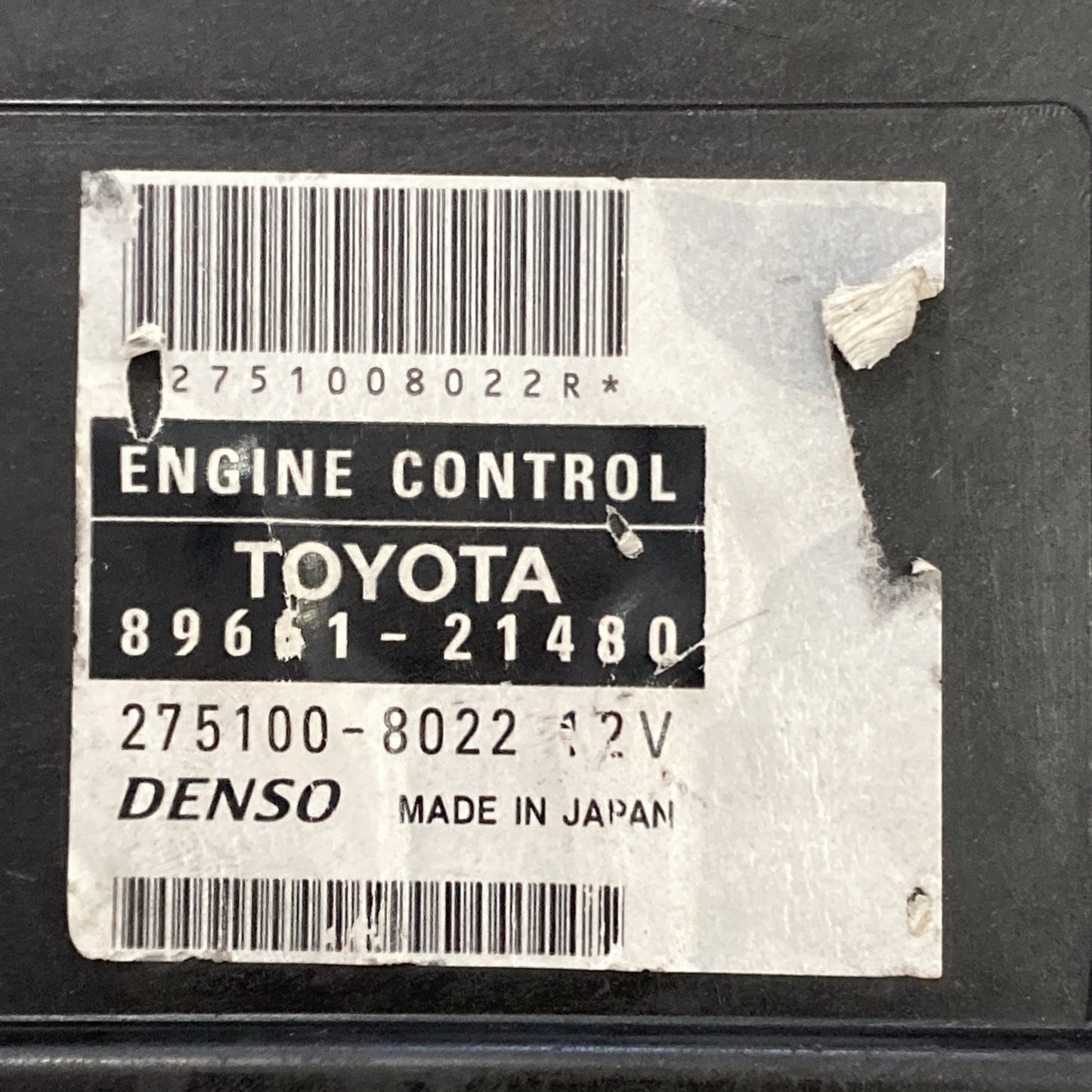 2006-2007 Toyota Scion ECU/ECM 89661-21480