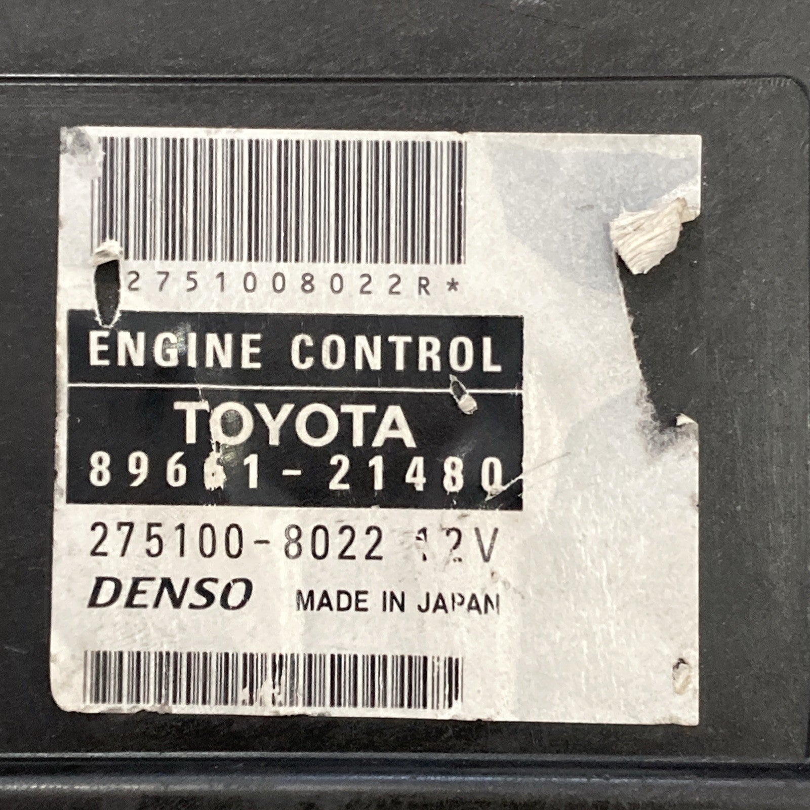 2006-2007 Toyota Scion ECU/ECM 89661-21480