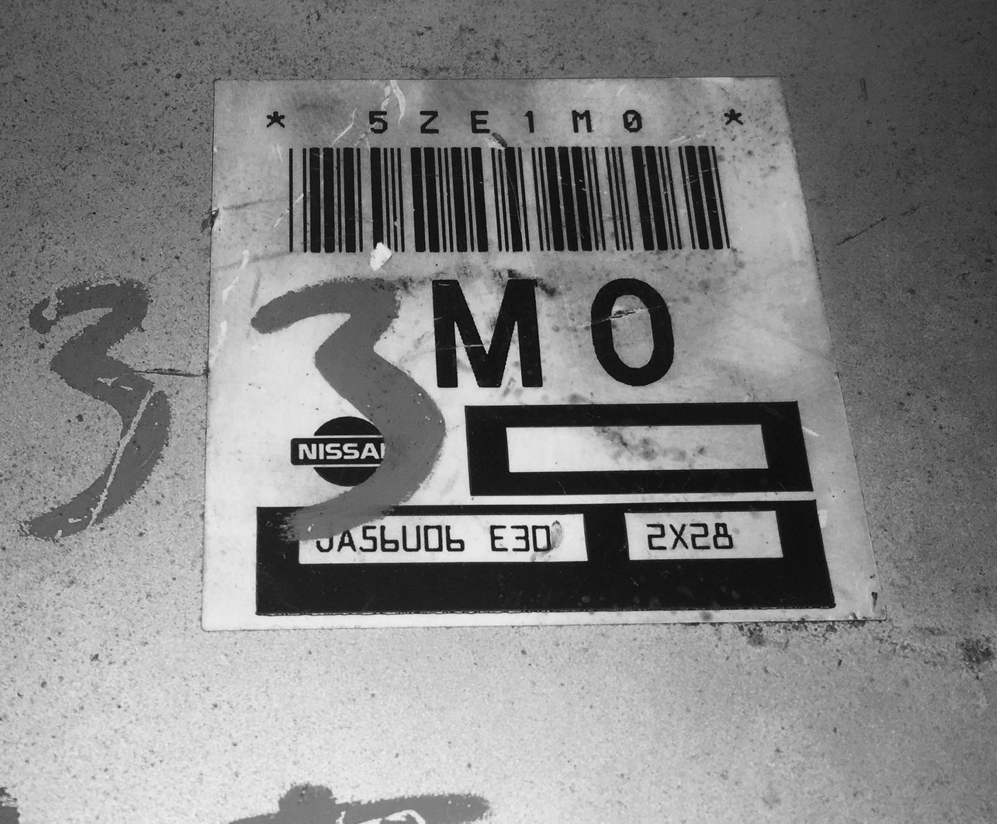 2003 Nissan Altima ECU JA56U06 E30 