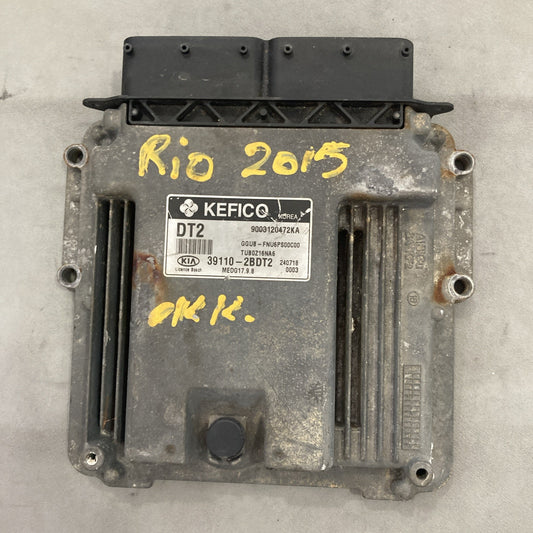 2015 Kia Rio ECU/ECM 39110-2BDT2