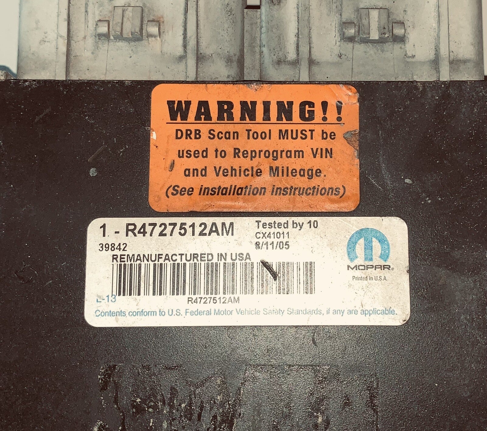 2001 Voyager Caravan ECU R4727512AM
