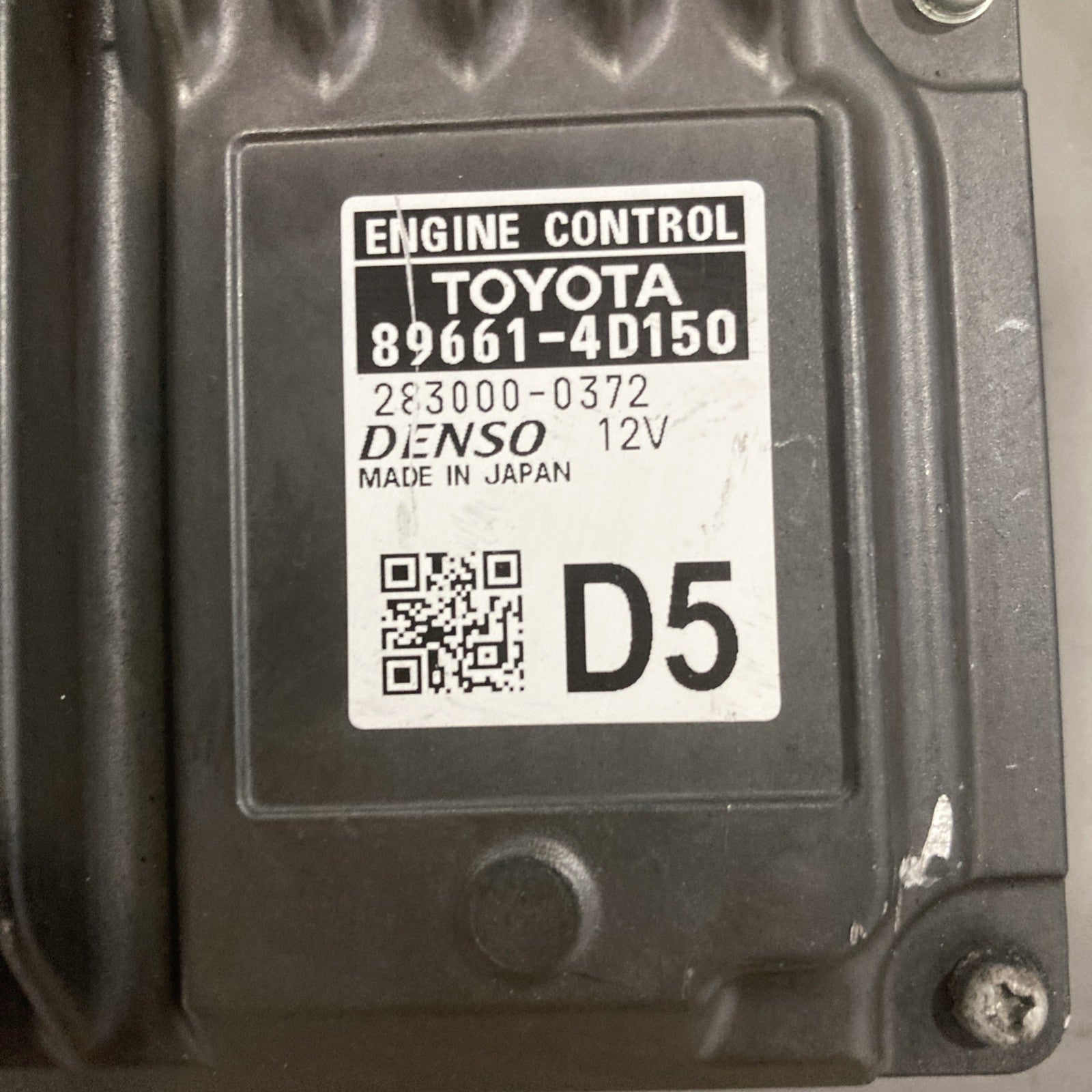 2021-2022 Toyota Venza 2.5L ECU/ECM 89661-4D150